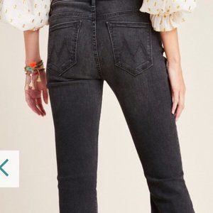 Mother Denim Weekend Fray  Night Shadow